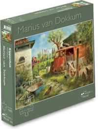 Marius Van Dokkum Puzzel - Kippenhok (1000 Stukjes)