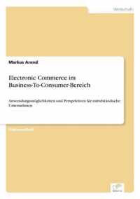 Electronic Commerce im Business-To-Consumer-Bereich