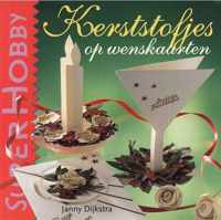 Kerststofjes op wenskaarten