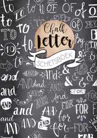 Chalkletter schetsboek