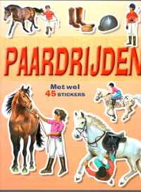 Plakken en spelen stickerb: paardrijden