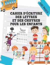 Cahier D'ecriture Des Lettres Et Des Chiffres pour les Enfants