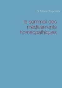 Le sommeil des medicaments homeopathiques