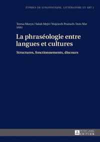 Phraseologie Entre Langues Et Cultures