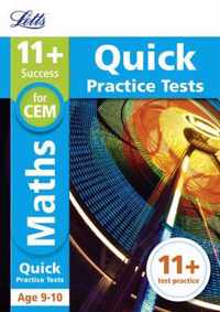 Collins 11+ Practice - 11+ Maths Quick Practice Tests Age 9-10 (Year 5)