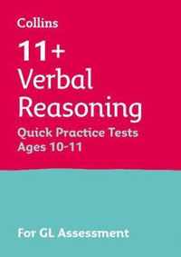 Collins 11+ Practice - 11+ Verbal Reasoning Quick Practice Tests Age 10-11 (Year 6)