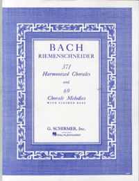 371 Harmonized Chorales And 69 Chorale Melodies