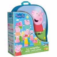 Peppa Pig Rugzak Met 36 Educatieve Stappel Blokken