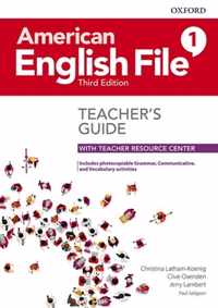 American English File Level 1 Teacher's Guide with Teacher Resource Center