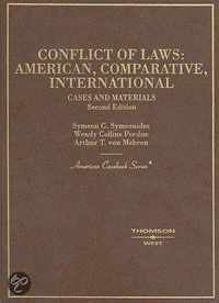 Cases and Materials on Conflict of Laws