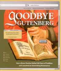 Goodbye Gutenberg