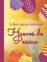 Libro para colorear huevos de Pascua
