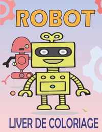 Robot Livre de Coloriage