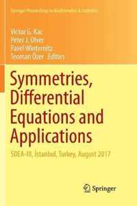 Symmetries, Differential Equations and Applications