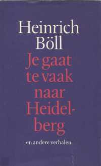 Je gaat te vaak naar heidelberg e.a. verh.