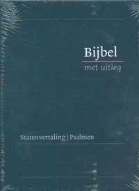 Bijbel met uitleg - blauw - hardcover - klein