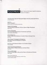 Footprint Journal 29 -   The Architecture of Populism