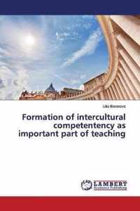 Formation of intercultural competentency as important part of teaching