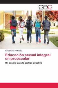Educacion sexual integral en preescolar