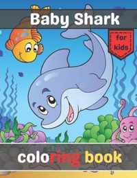 baby shark coloring book for kids