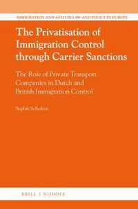 Privatisation Of Immigration Control Through Carrier Sanctio