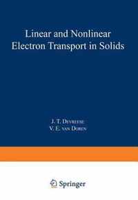 Linear and Nonlinear Electron Transport in Solids