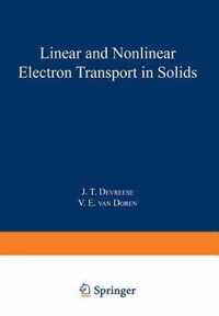 Linear and Nonlinear Electron Transport in Solids