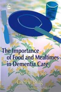 Importance Of Food And Mealtimes In Dementia Care