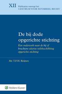 De bij dode opgerichte stichting