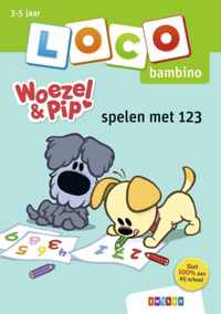 Loco bambino Woezel & Pip spelen met 123 - Paperback (9789048741540)