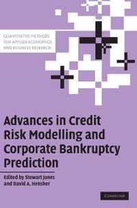 Advances in Credit Risk Modelling and Corporate Bankruptcy Prediction