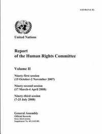 Report of the Human Rights Committee: Vol. 2