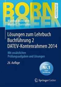 Losungen Zum Lehrbuch Buchfuhrung 2 Datev-Kontenrahmen 2014