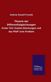 Theorie der Differentialgleichungen