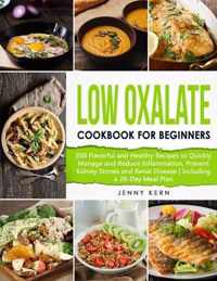 Low Oxalate Cookbook for Beginners