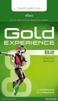 Gold Xp B2 Etext Std Access Card