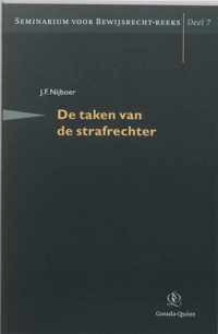 De taken van de strafrechter