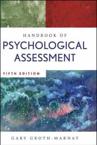 Handbook of Psychological Assessment