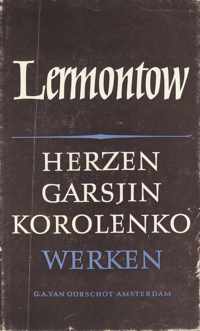 Lermontow Werken - Herzen Garsjin Korolenko