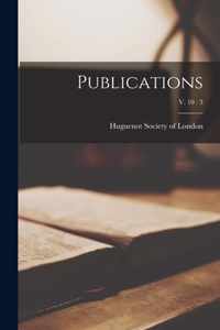 Publications; v. 10