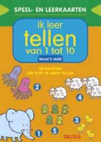 Speel- en leerkaarten - Ik leer tellen van 1 tot 10 (+3 j.)