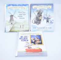 Set van 3 leerzame geschiedenis kinderboeken (hardcover)