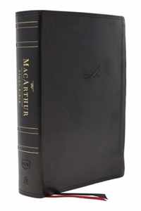 Nkjv, MacArthur Study Bible, 2nd Edition, Leathersoft, Black, Indexed, Comfort Print: Unleashing God&apos;s Truth One Verse at a Time