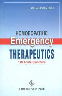 Homoeopathic Emergency Therapeutics