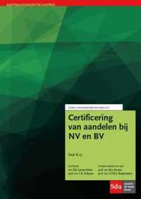 Certificering van aandelen - C.A. Schwarz, S.B. Garcia Nelen - Paperback (9789012398640)