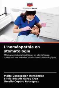 L'homeopathie en stomatologie