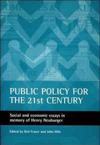 Public policy for the 21st century