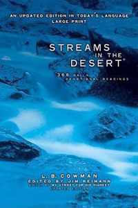 Streams in the Desert, Large Print