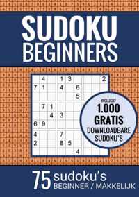 Sudoku Makkelijk - Puzzelboek voor Beginners: 75 Makkelijke Sudoku Puzzels voor Volwassenen en Ouderen