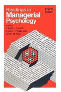 Readings in Managerial Psychology